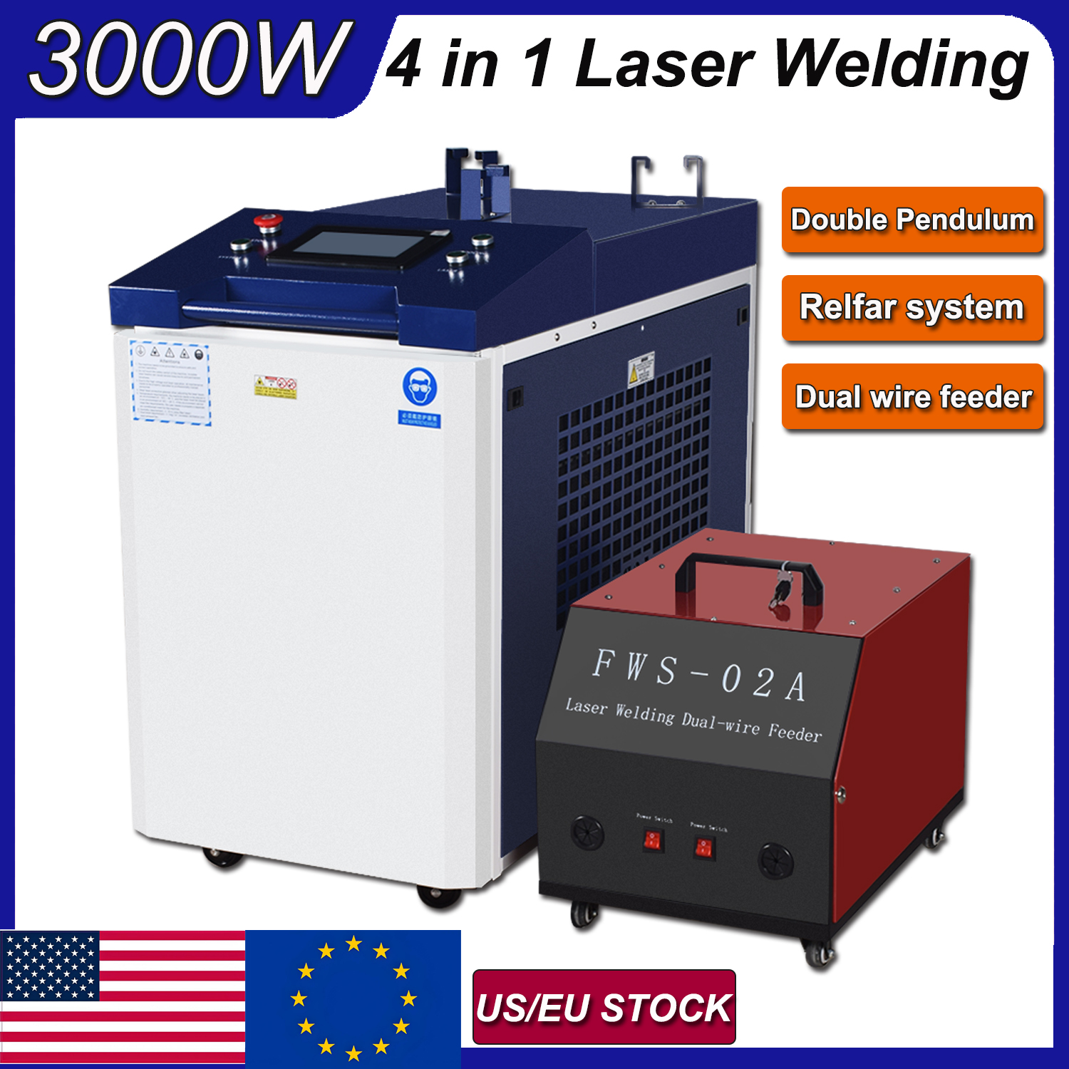 Industrial Laser Welding - 4 IN 1 Raycus Laser welder