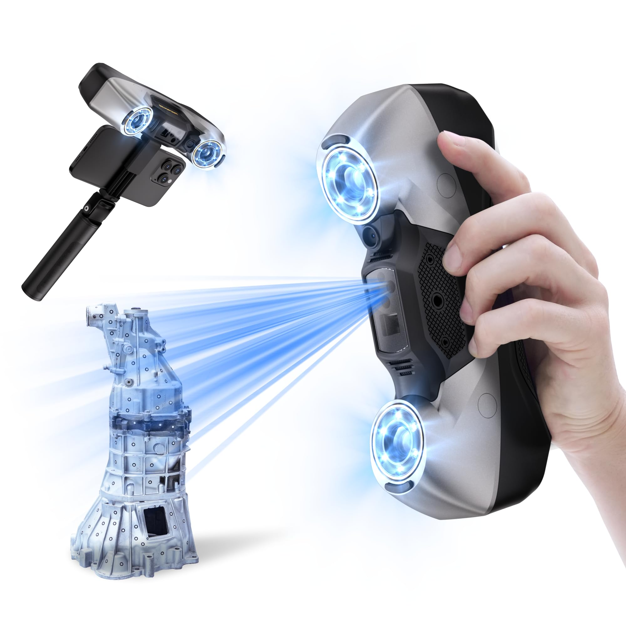 Industrial Laser Scanner - Revopoint MetroY Pro 3D Scanner for