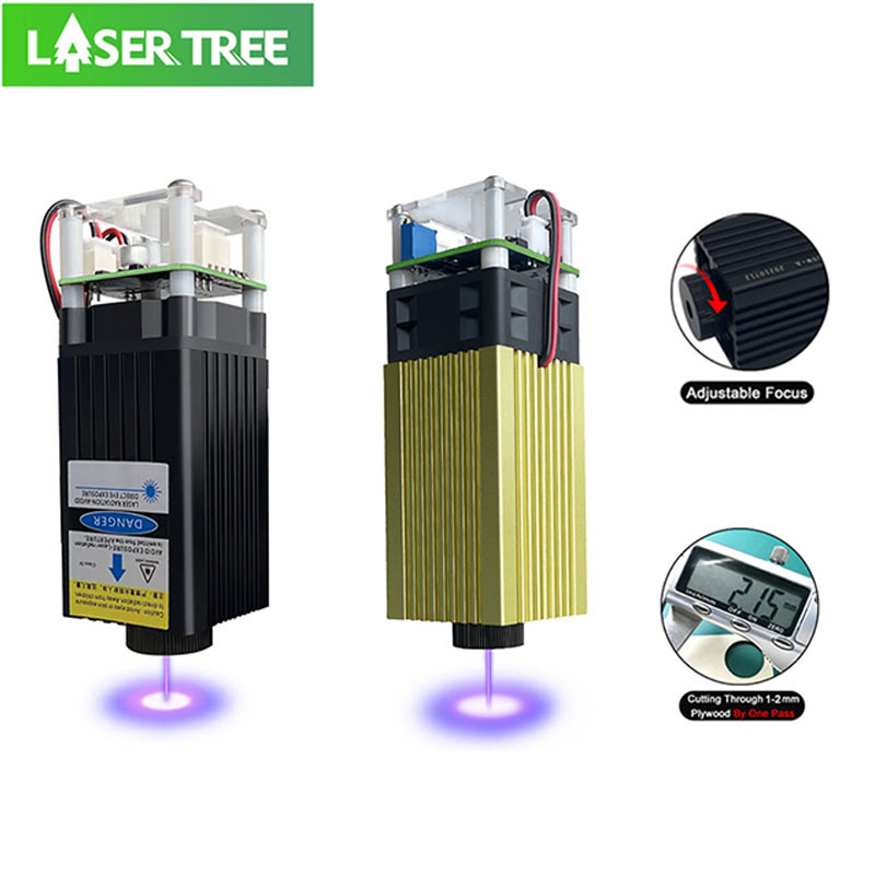Industrial Laser Pointer 24V - LASER TREE 20W Laser Module 450nm