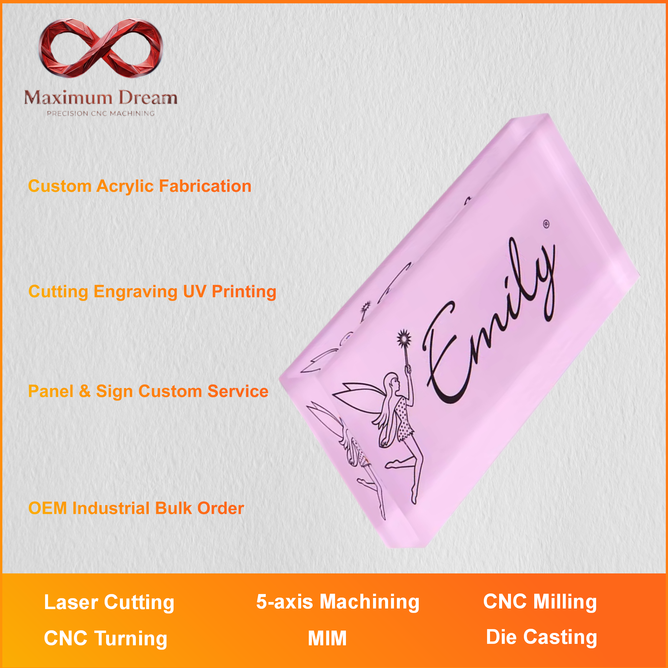 Custom Acrylic Fabrication Las - Industrial Laser Printing 评论和价格