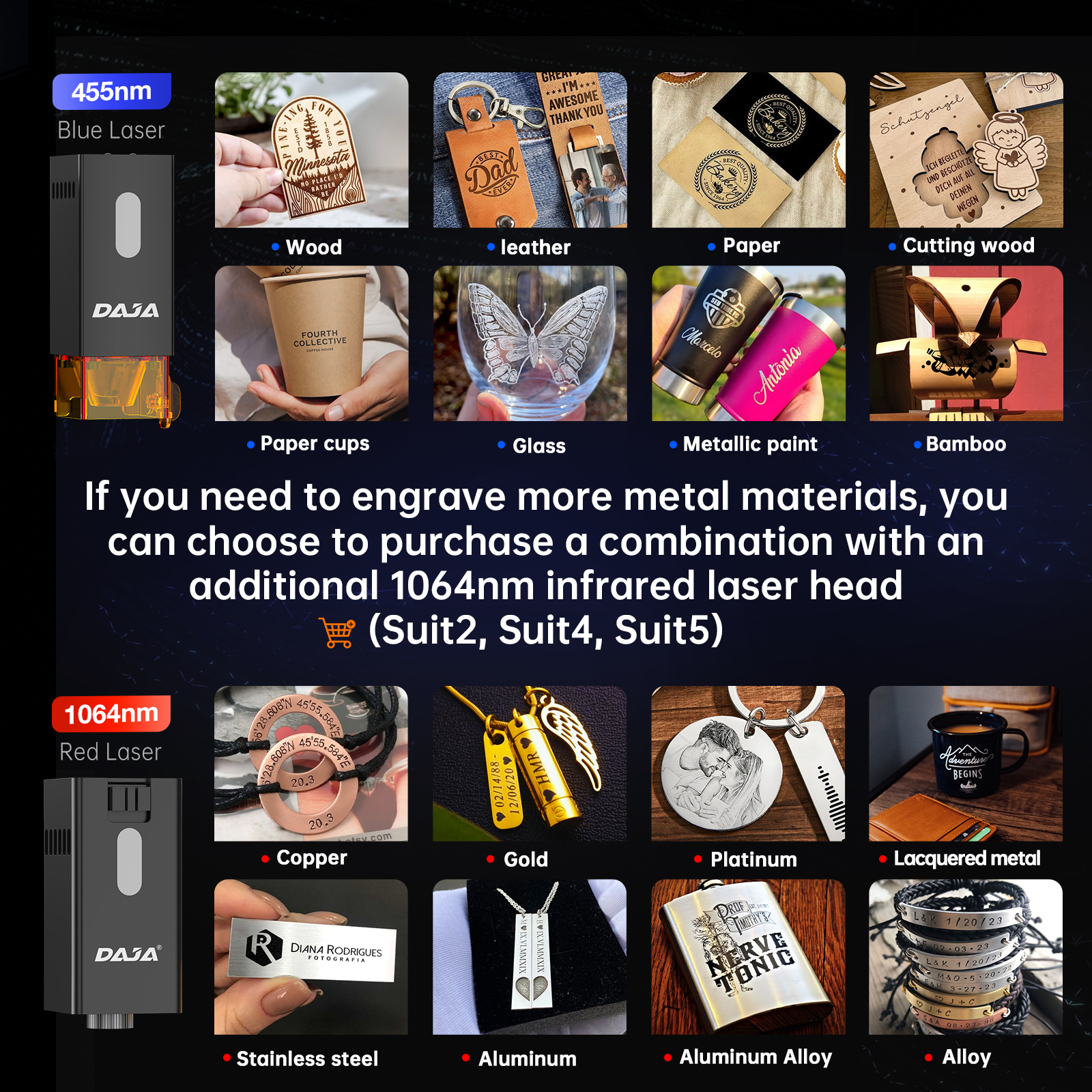 DAJA DJ6 Pro Mini Laser Engrav - Industrial Laser Etching Machine 评论和价格