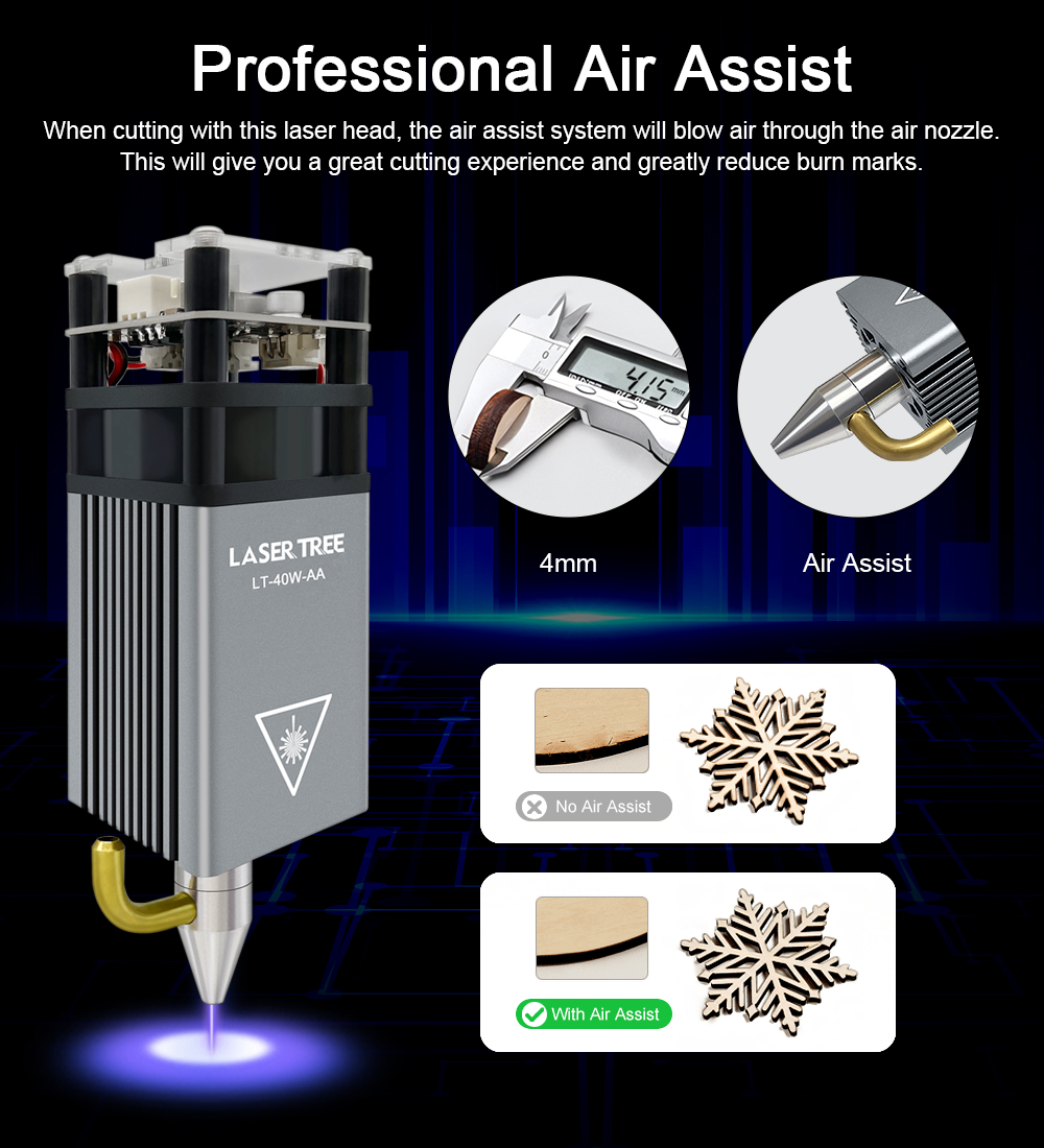 LASER TREE Laser Module 4W 5W  - Industrial Laser Pointer 24V 评论和价格