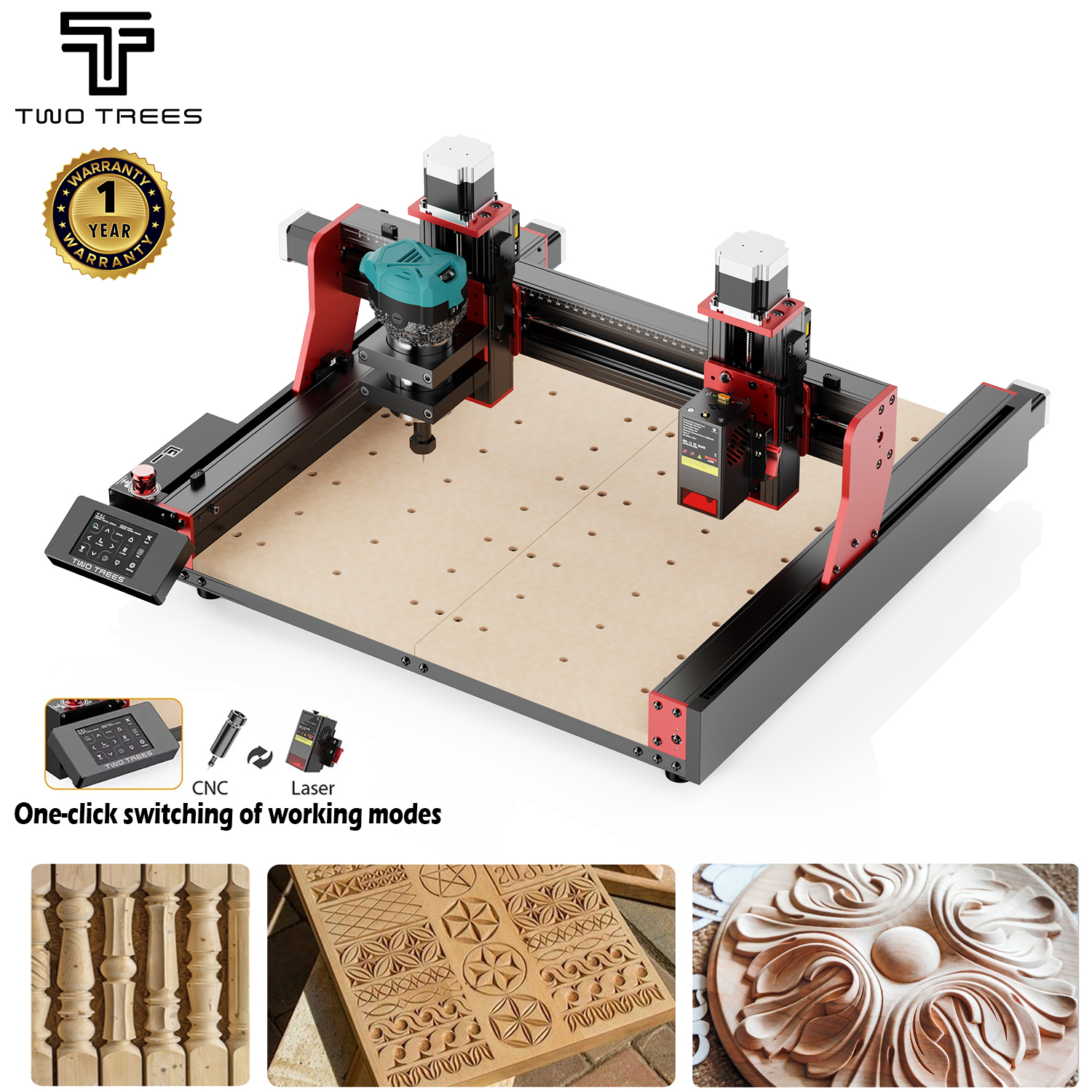 TWOTREES TTC450 Pro CNC Machin - Industrial Laser Etching Machine 评论和价格