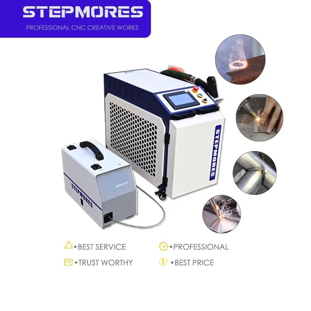 1500W 3000W Water-Cooled 4-in- - Industrial Laser Welding 评论和价格