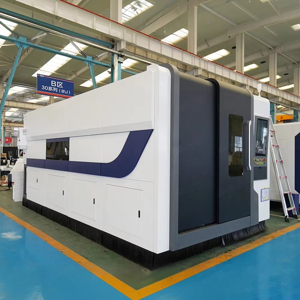 12kw 20kw Enclosed Metal Laser - Industrial Laser Metal Cutting Machine 评论和价格