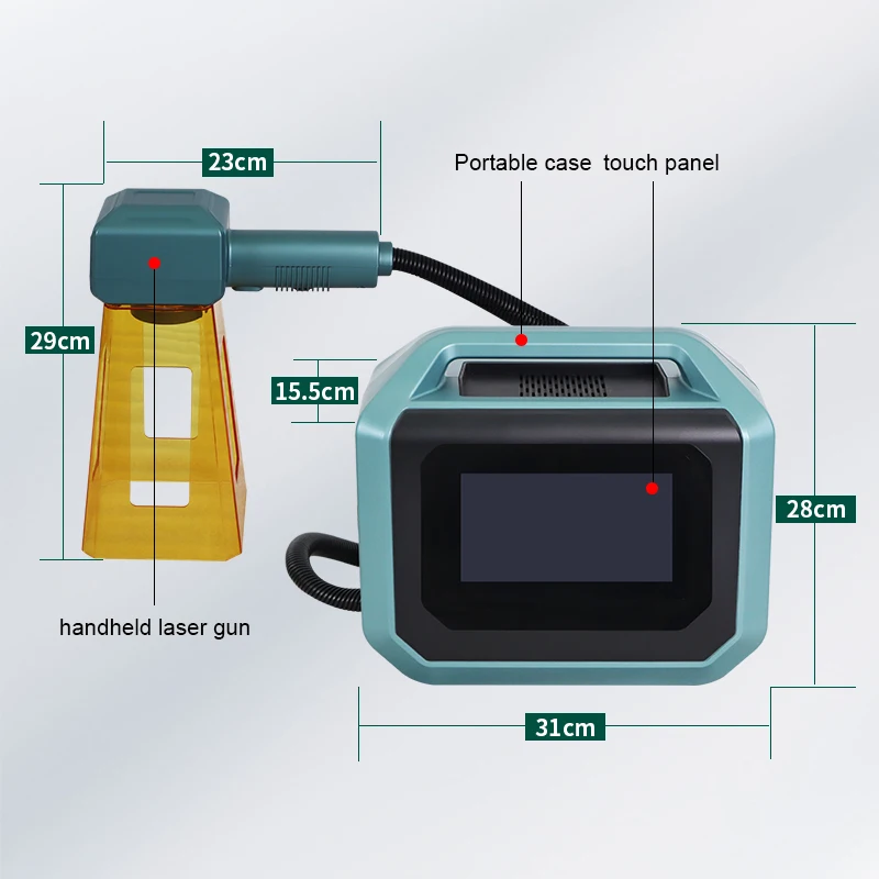 20W 30W 50W Portable Hand-held - Industrial Laser Printing 评论和价格