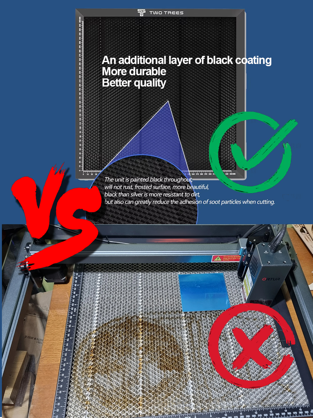 Heavy Duty Honeycomb Metal Tab - Industrial Laser Etching Machine 评论和价格