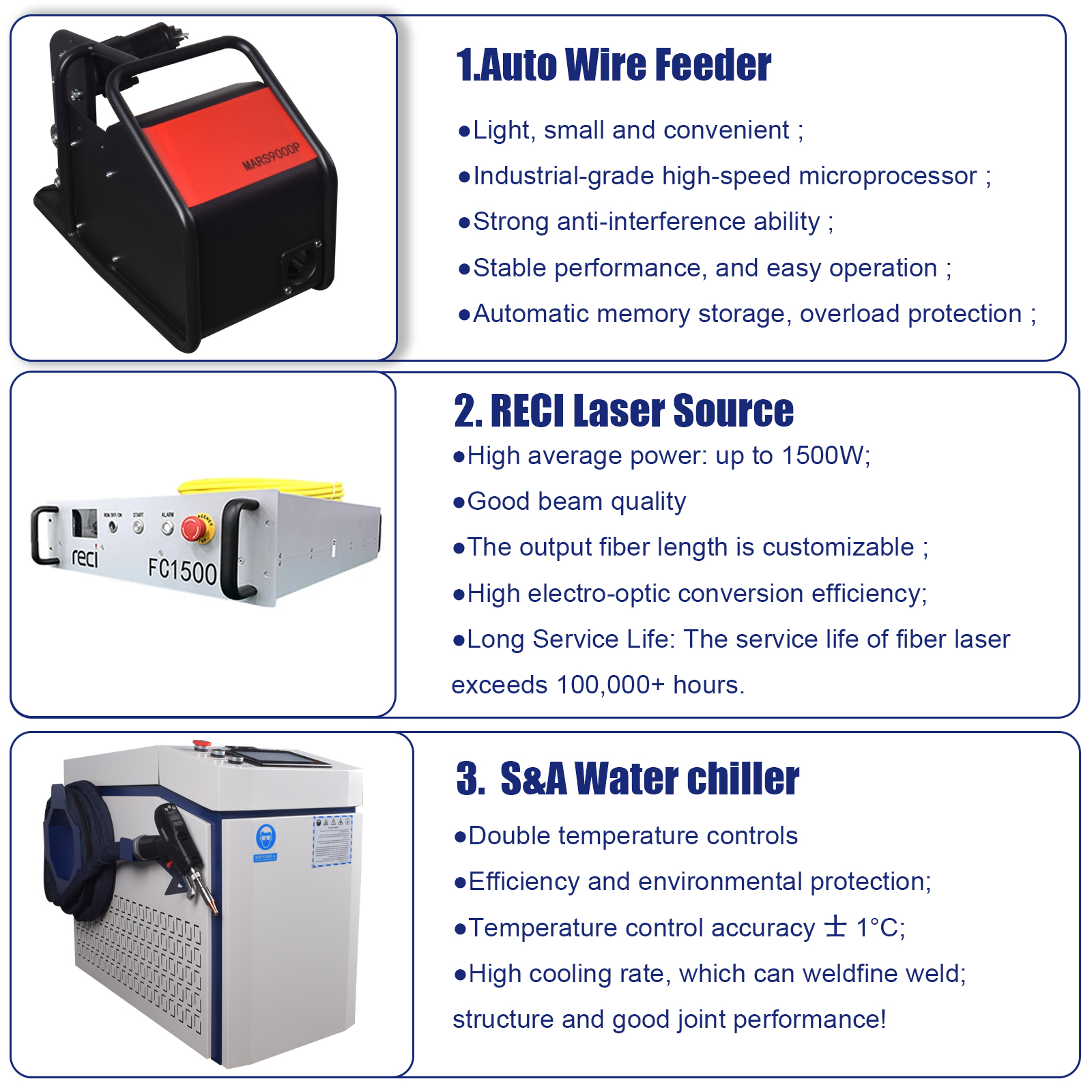 3000W 4 IN 1 Fiber Laser Weldi - Industrial Laser Etching Machine 评论和价格