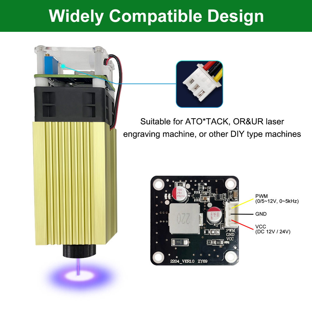 LASER TREE 4W 5W Laser Module  - Industrial Laser Pointer 24V 评论和价格