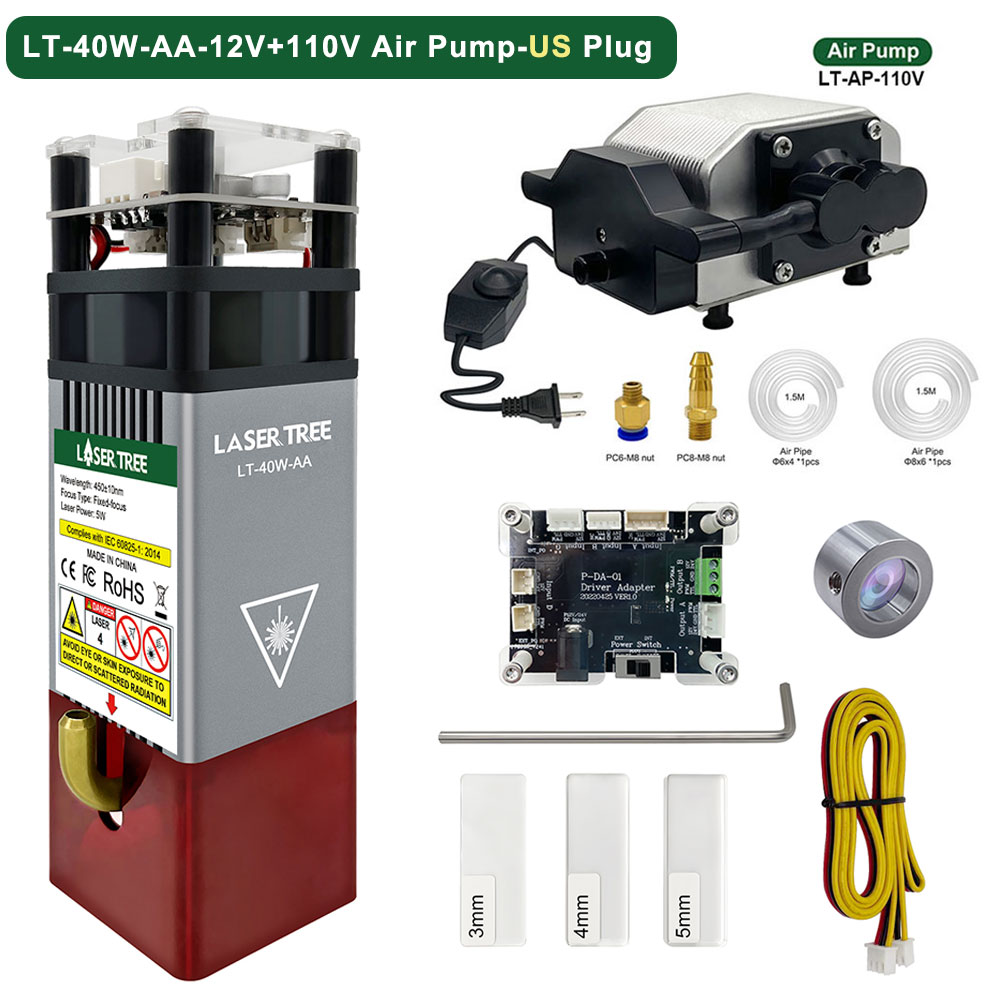 LASER TREE 5W Laser Module wit - Industrial Laser Pointer 24V 评论和价格