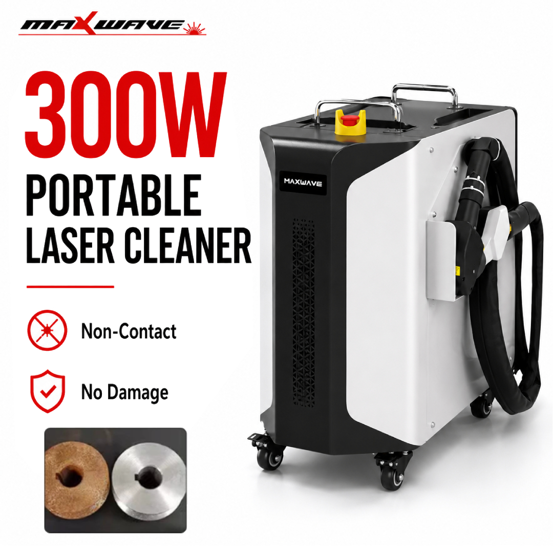Maxwave 300W Laser Cleaner Por - Industrial Laser Paint Remover 评论和价格
