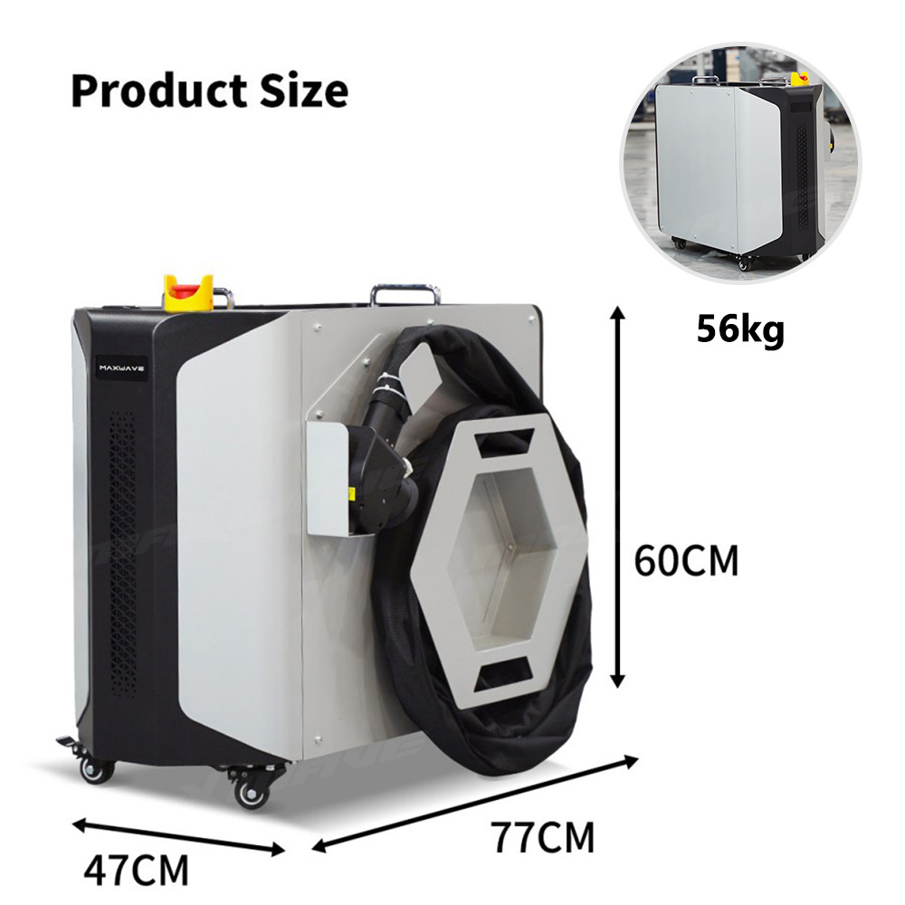 Maxwave 300W Laser Cleaner Por - Industrial Laser Paint Remover 评论和价格