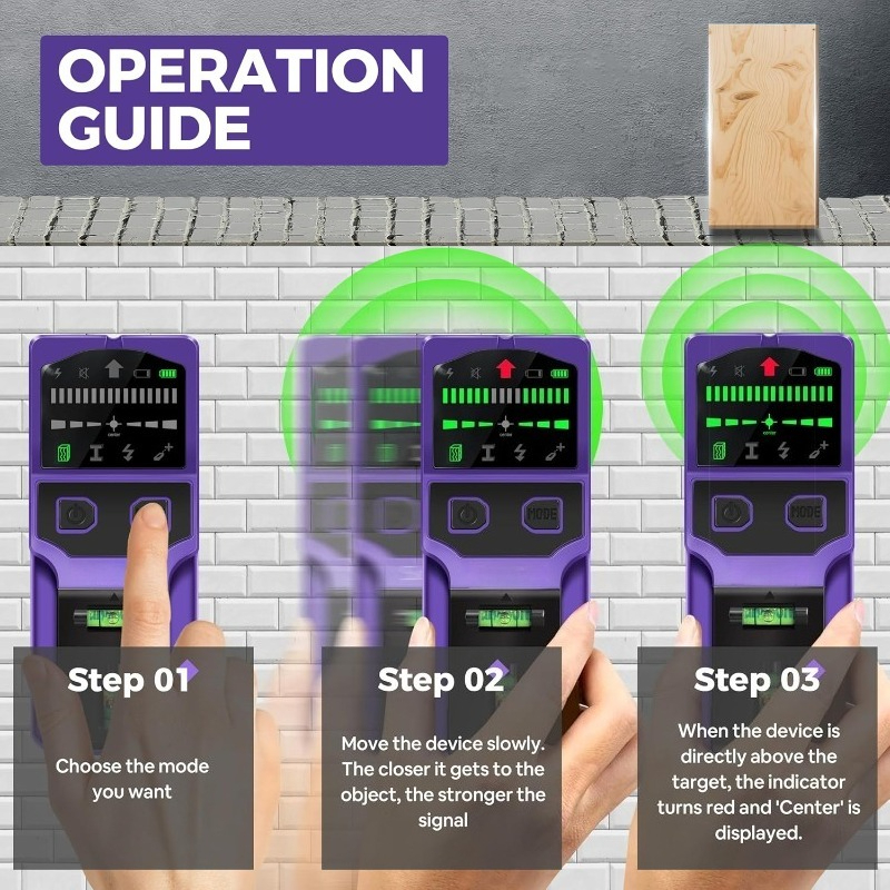 Stud Finder Wall Scanner Stud  - Industrial Laser Scanner 评论和价格