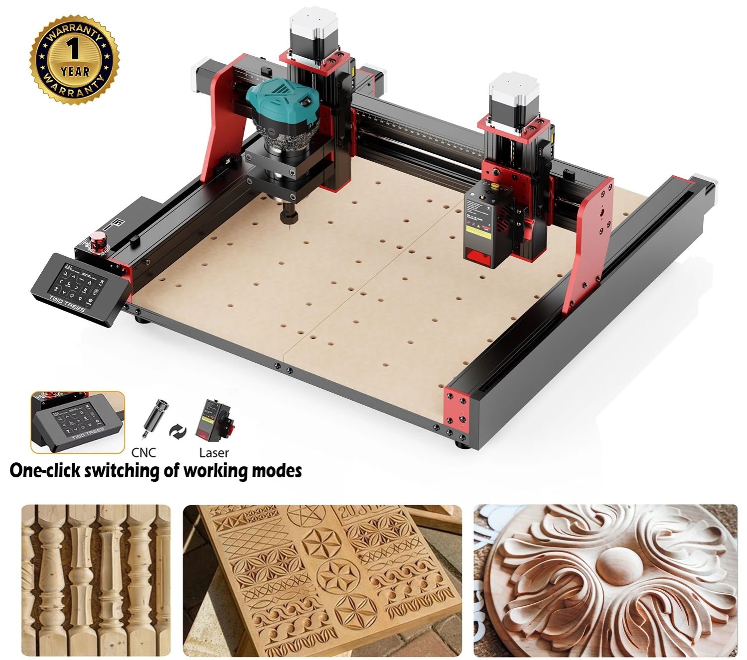 TWOTREES TTC450 Pro CNC Machin - Industrial Laser Etching Machine 评论和价格