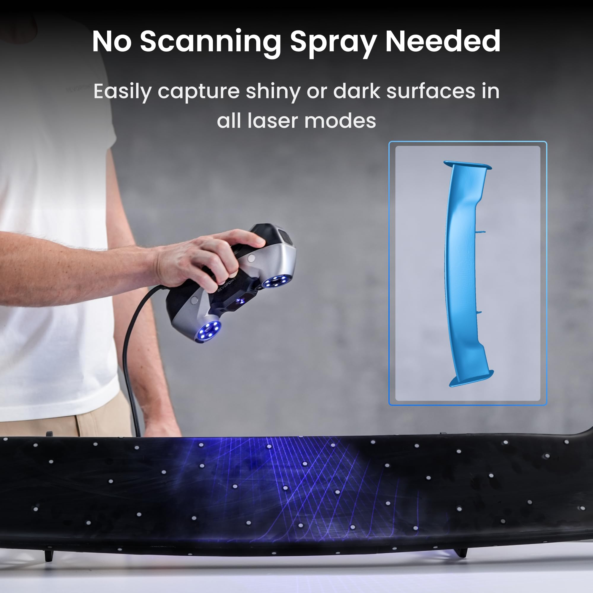 Revopoint MetroY Pro 3D Scanne - Industrial Laser Scanner 评论和价格