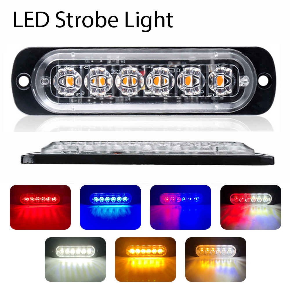 6 LED Strobe Warning Lights St - Industrial Laser Pointer 24V 评论和价格