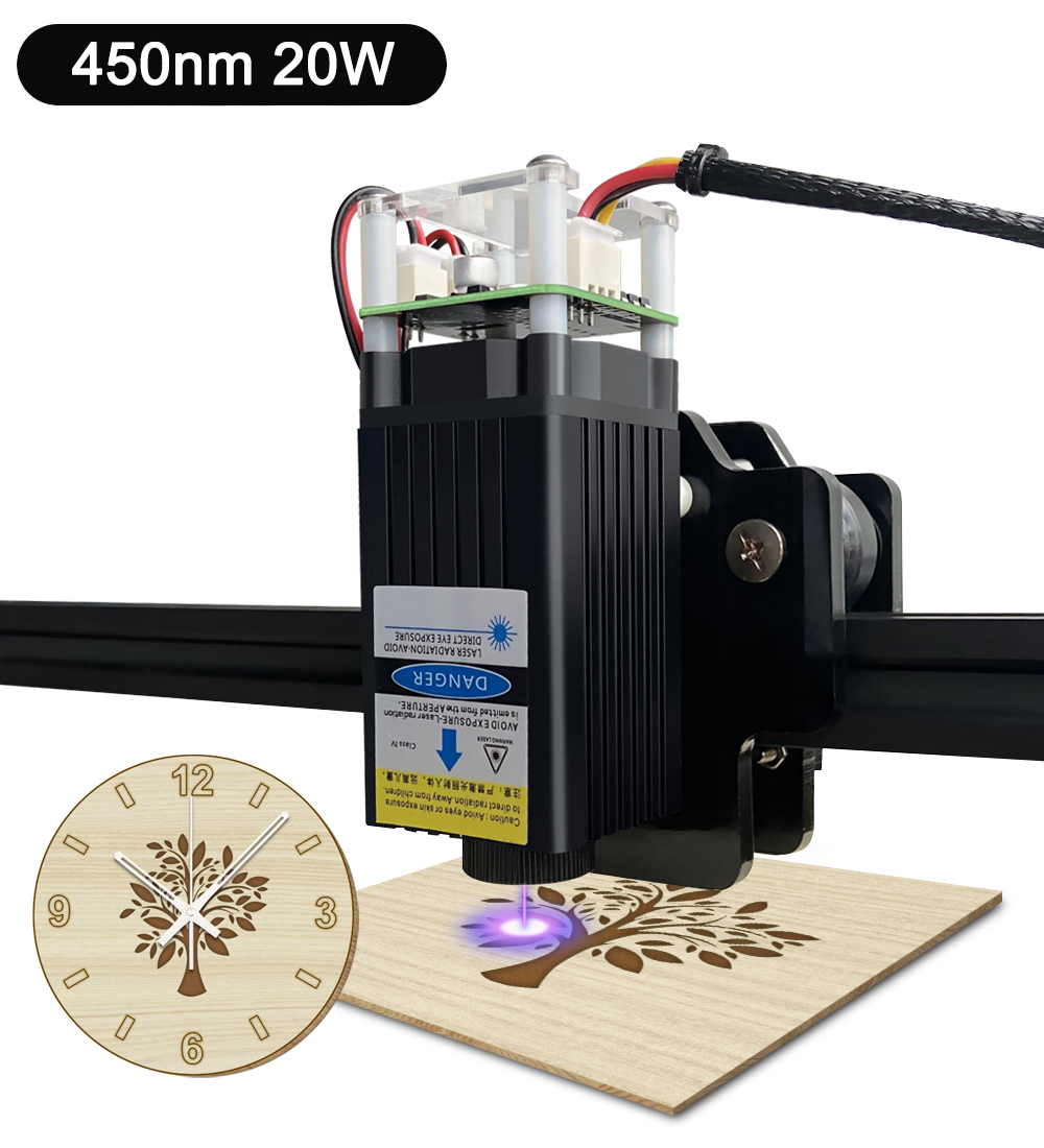 LASER TREE 20W Laser Module 45 - Industrial Laser Pointer 24V 评论和价格